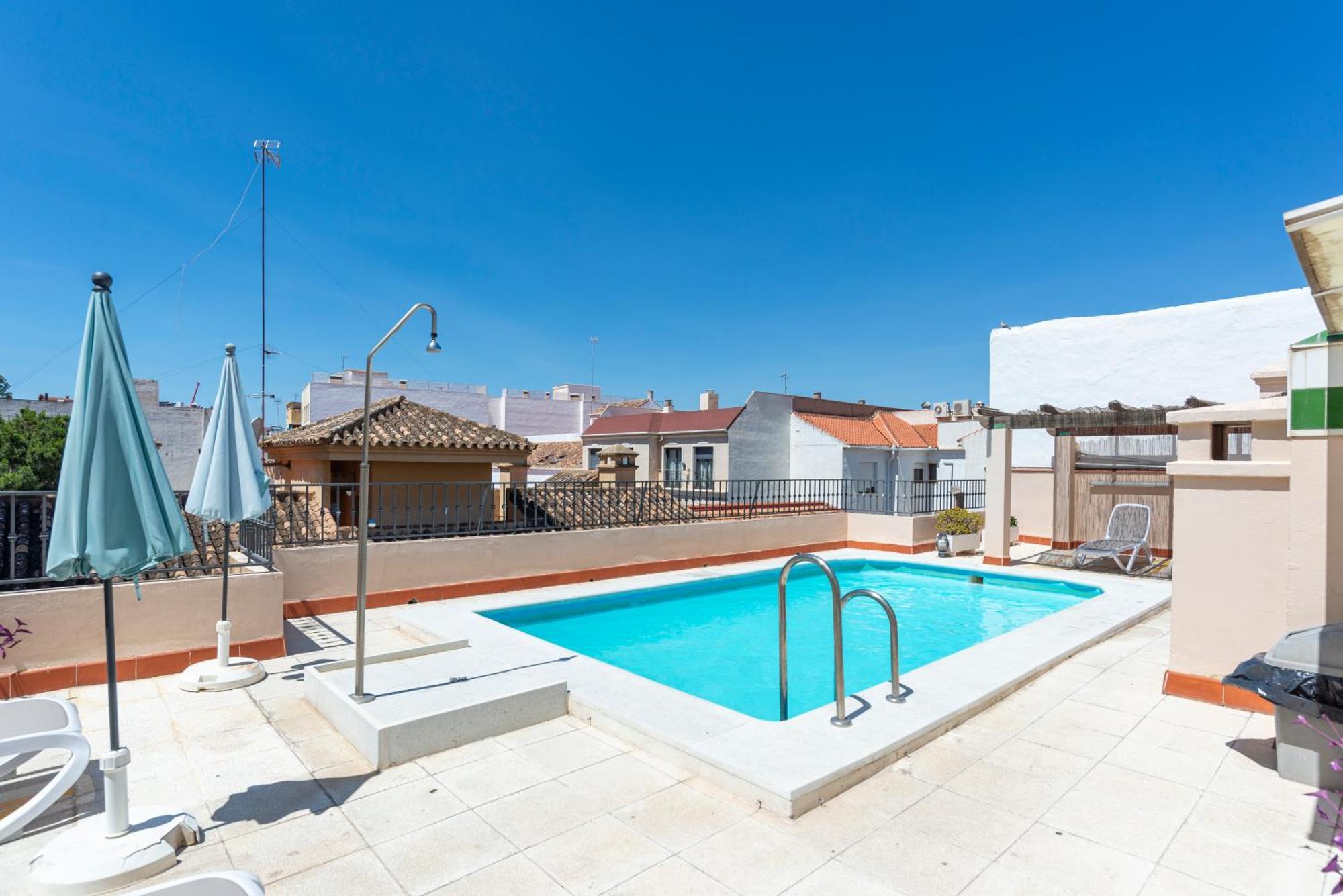 Apartment & Pool In Malaga City Center Екстериор снимка